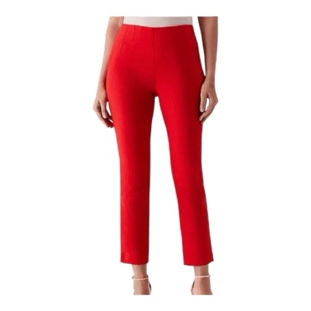 NWT-RAFAELLA-RED ANKLE PANTS-WOMENS SIZE 14